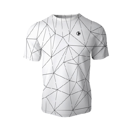 Playera Geo Blanco